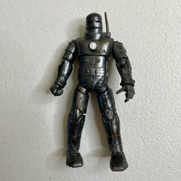 Iron Man Marvel Universe Hasbro Gray Grey Action Figure 2015 Avengers 4 Inch - Picture 2 of 10